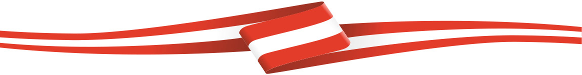 Österreich-Flagge - Retouren für Kundinnen aus Österreich kostenfrei